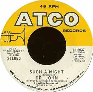 Dr. John - Such A Night