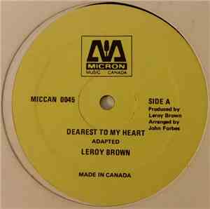 Leroy Brown  - Dearest To My Heart