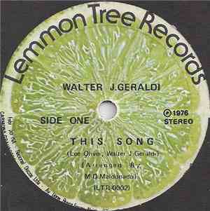 Walter J. Geraldi - This Song / The Ocean Of Your Eyes