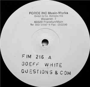 Geoff White - Questions And Comments