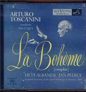 Puccini, Arturo Toscanini, Licia Albanese, Jan Peerce - La Bohème  (Complet ...