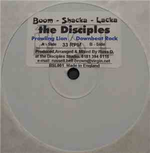 The Disciples  - Prowling Lion / Downbeat Rock