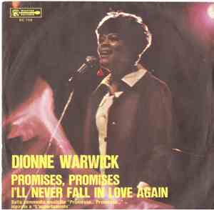 Dionne Warwick - Promises, Promises / I'll Never Fall In Love Again