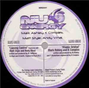 Mark Ashley And K Complex / Matt Style And Andy Vinal - Atomic Orbital / Lo ...