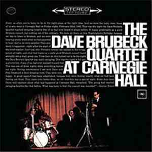 The Dave Brubeck Quartet - At Carnegie Hall