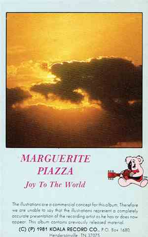 Marguerite Piazza - Joy To The World