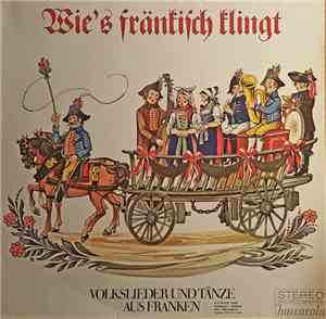 Various - Wie's Fränkisch Klingt