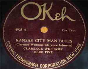 Clarence Williams' Blue Five - Kansas City Man Blues / Wild Cat Blues