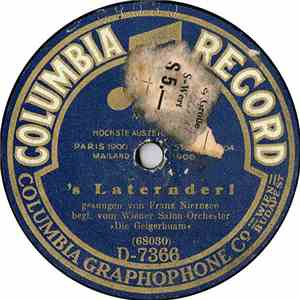 Franz Niernsee, Wiener Salon-Orchester »Die Geigerbuam« - 's Laternderl / E ...
