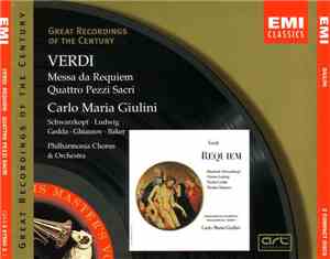 Verdi - Carlo Maria Giulini, Schwarzkopf, Ludwig, Gedda, Ghiaurov / Baker,  ...