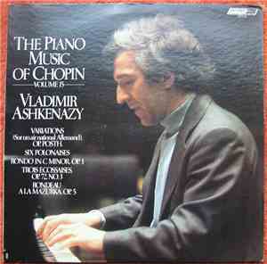 Vladimir Ashkenazy - The Piano Music Of Chopin Volume 15