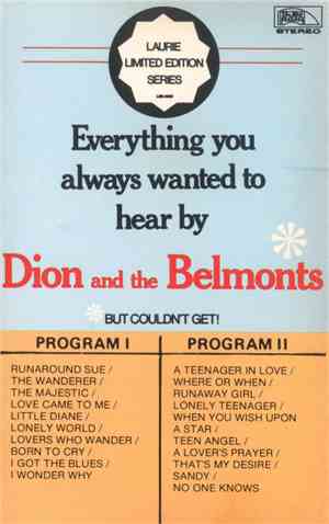 Dion And The Belmonts - Everything You Always Wanted To Hear By Dion & The  ...