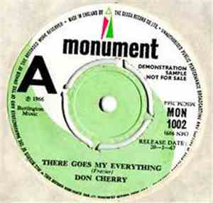 Don Cherry  - There Goes My Everything / I Don't Wanna Go Home