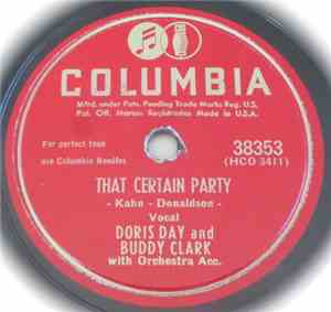 Doris Day And Buddy Clark  - My Darling My Darling / That Certain Party