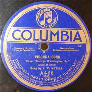 J. W. Myers / Edgar Stoddard And Henry Burr - Virginia Song / Red Wing