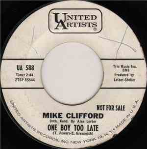 Mike Clifford - One Boy Too Late / Danny's Dream