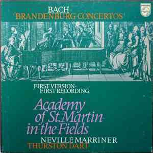 Bach, Academy Of St.Martin-In-The-Fields, Neville Marriner, Thurston Dart - ...
