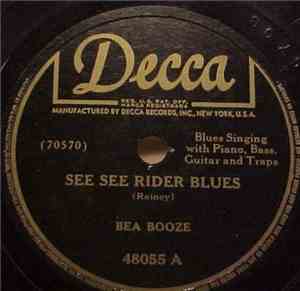 Bea Booze - See See Rider Blues / Catchin' As Catch Can