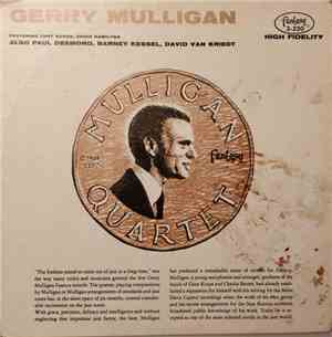 Gerry Mulligan, Mulligan Quartet Featuring Chet Baker, Chico Hamilton Also  ...