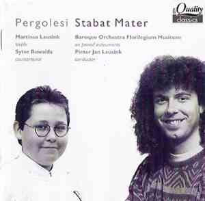 Pergolesi - Martinus Leusink, Sytse Buwalda, Baroque Orchestra Florilegium  ...