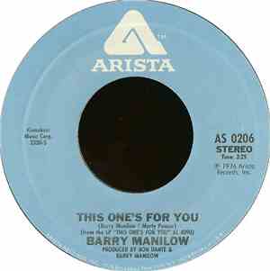 Barry Manilow - This One's For You