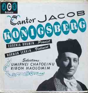 Cantor Jacob Konigsberg - Umipnei Chatoeinu / Ribon Haolomin
