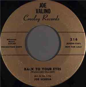 Joe Valino - Back To Your Eyes / Hidden Persuasion