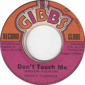 Nicky Thomas - Don't Touch Me