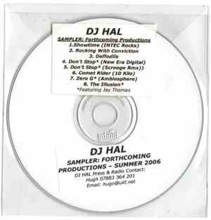 DJ Hal - Sampler: Forthcoming Productions - Summer 2006