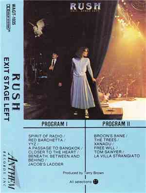 Rush - Exit...Stage Left