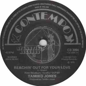 Tamiko Jones - Reachin' Out For Your Love