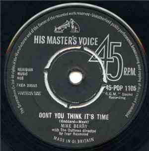 Mike Berry With The Outlaws  - Don't You Think It's Time