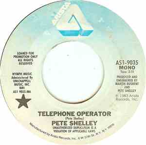 Pete Shelley - Telephone Operator
