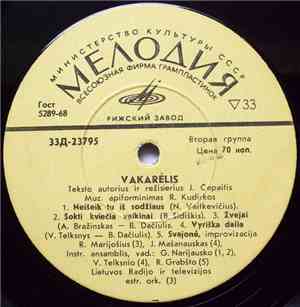 Various - Vakarėlis