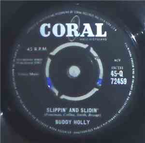 Buddy Holly - Slippin' And Slidin'/Brown Eyed Handsome Man