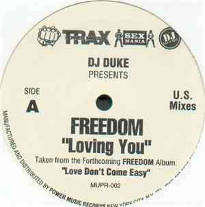 DJ Duke Presents Freedom - Loving You