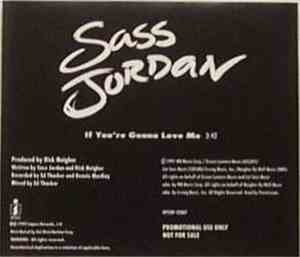 Sass Jordan - If You're Gonna Love Me
