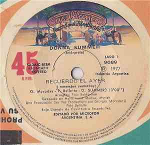 Donna Summer - I Remember Yesterday / I Feel Love