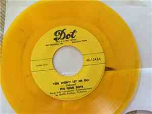 The Four Dots , The Griffin Brothers Orchestra - You Won't Let Me Go / My Dear
