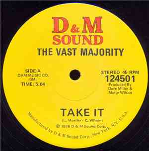 The Vast Majority - Take It / Salsa Woman