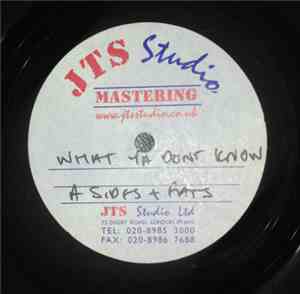 A-Sides - What U Don't Know / Keep Steppin'