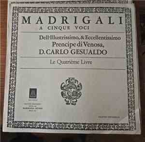 Carlo Gesualdo, Quintetto Vocale Italiano - Madrigali A Cinque Voci, Dell I ...