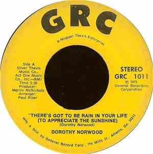 Dorothy Norwood - There's Got To Be Rain In Your Life (To Appreciate The Su ...