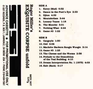 Roger Miller's Exquisite Corpse - Unfold
