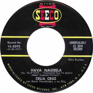 Celia Cruz Con Rene Hernandez Y Su Orq. - Hava Nageela / El Eco Y El Carret ...