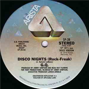 G.Q. - Disco Nights (Rock-Freak) / Boogie Oogie Oogie