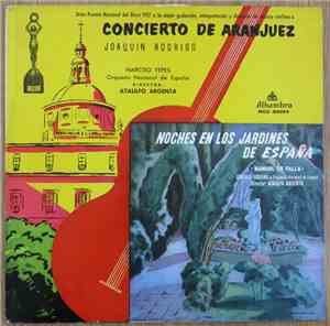 Joaquín Rodrigo, Manuel de Falla / Narciso Yepes / Gonzalo Soriano / Orques ...