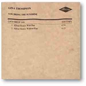 Gina Thompson - You Bring The Sunshine