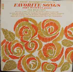 John Wustman - Vocal Accompaniments To Favorite Songs