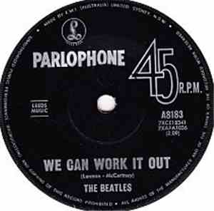 The Beatles - We Can Work It Out / Day Tripper